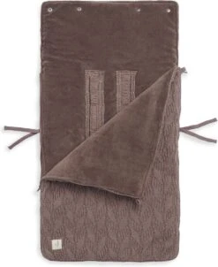 Jollein Voetenzak Voor Autostoel & Kinderwagen - Spring Knit - Chestnut -Bekend Babyproducten Winkel 980x1200 4