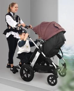 Merkloos Meerijdplankje Universeel Buggy/Kinderwagen - Kinderwagen Accessoire Met Afneembaar Zitje Van Hoogwaardige Kwaliteit - Verstelbaar Meerijdplankje -Bekend Babyproducten Winkel 983x1200 5