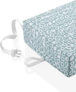 Stoelverhoger Babyjem Booster EasyClean Square Green -Bekend Babyproducten Winkel 988x1200 3