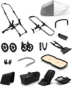 Bugaboo - 3-in-1 Kinderwagen Fox 3 - Black/Forest Green -Bekend Babyproducten Winkel 994x1200 1